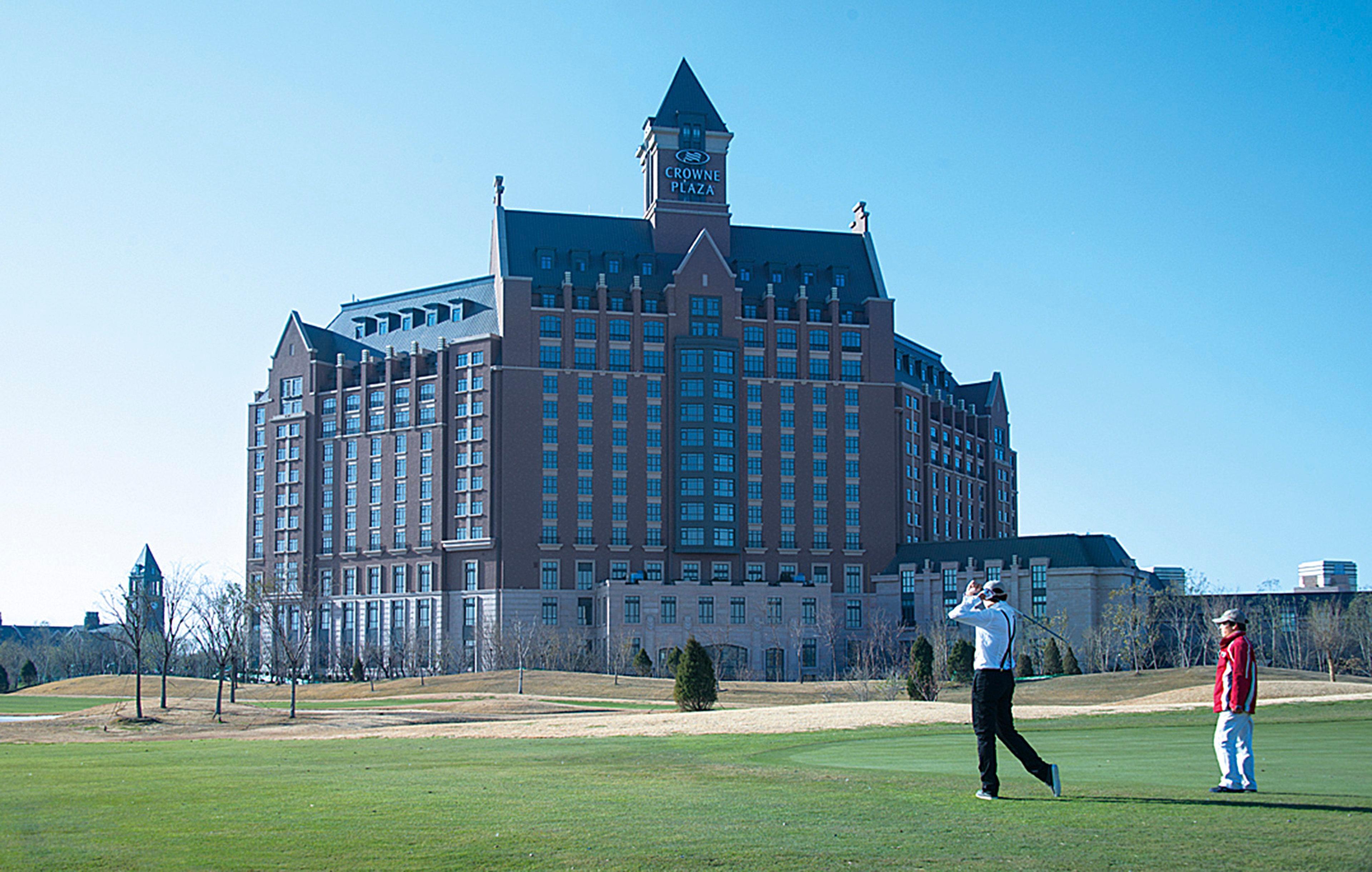 Crowne Plaza Tianjin Jinnan By Ihg Exterior foto