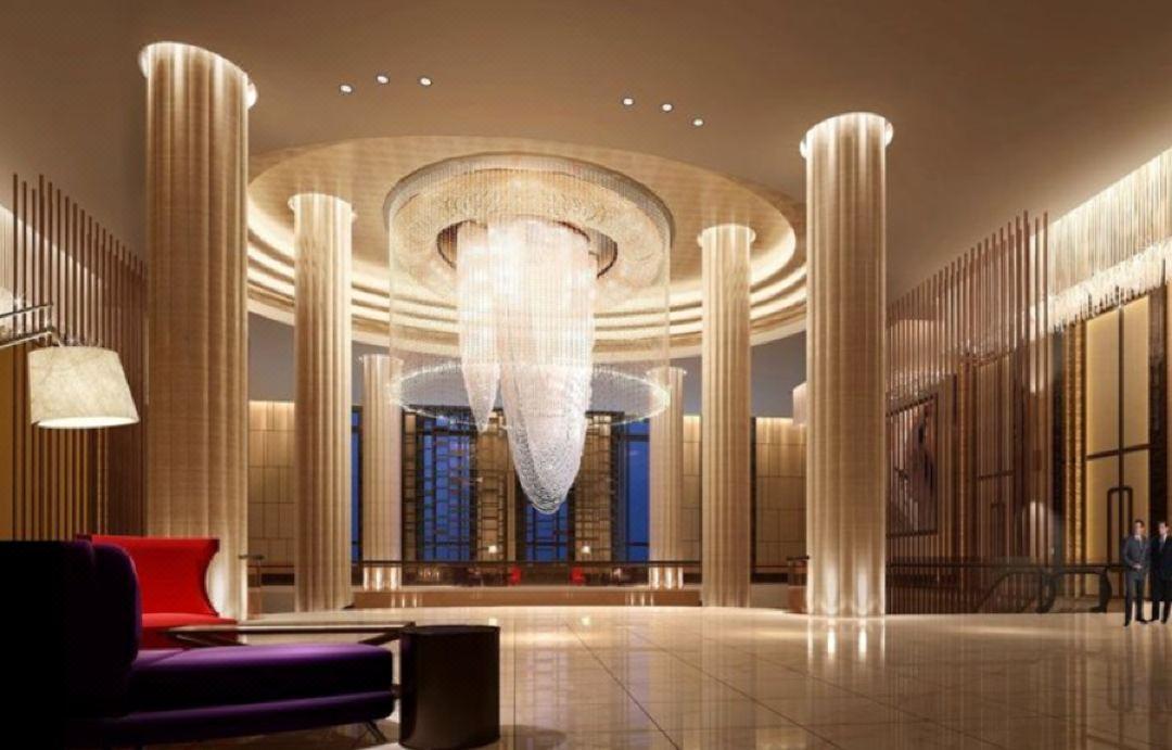 Crowne Plaza Tianjin Jinnan By Ihg Exterior foto