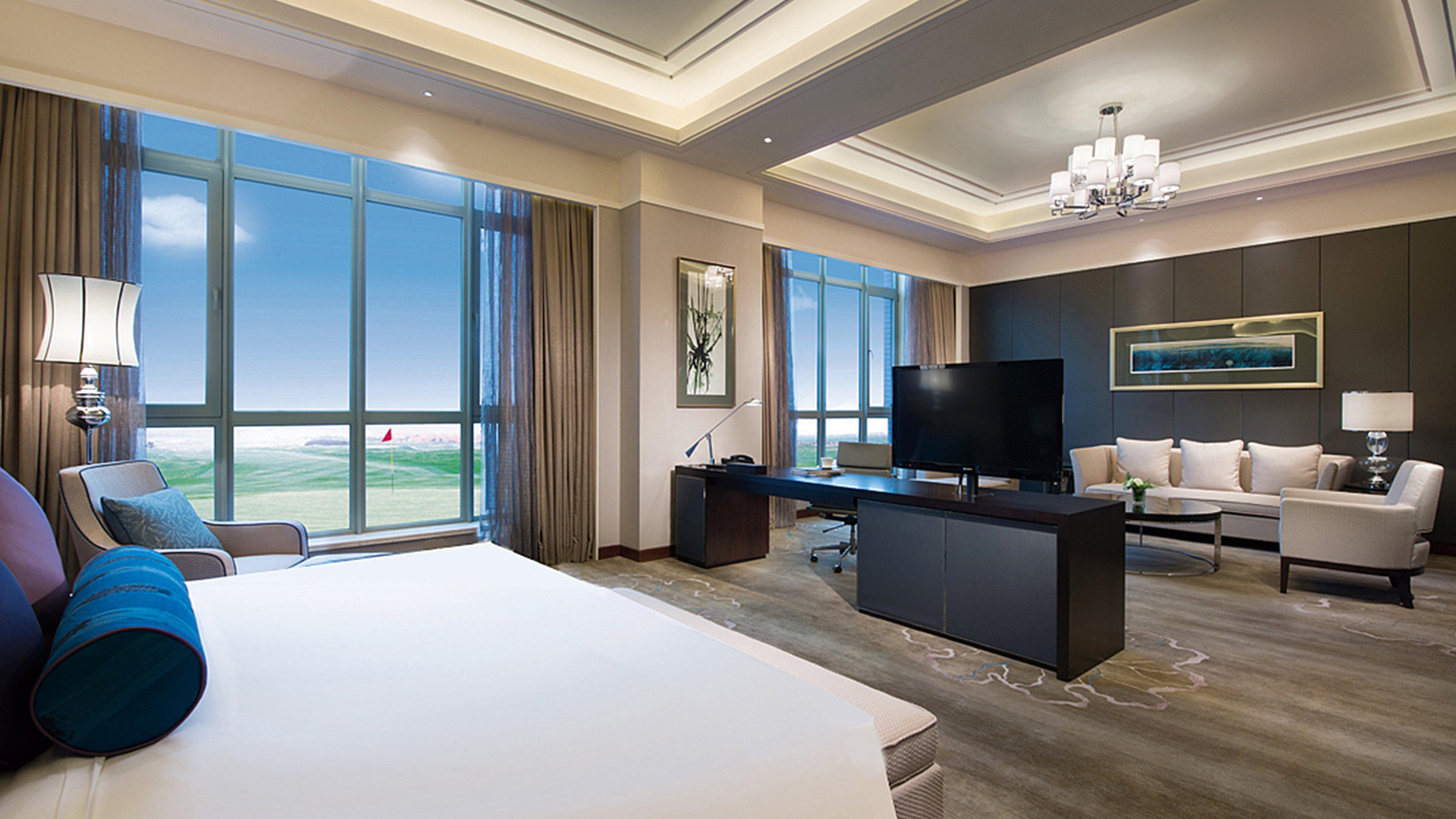 Crowne Plaza Tianjin Jinnan By Ihg Exterior foto