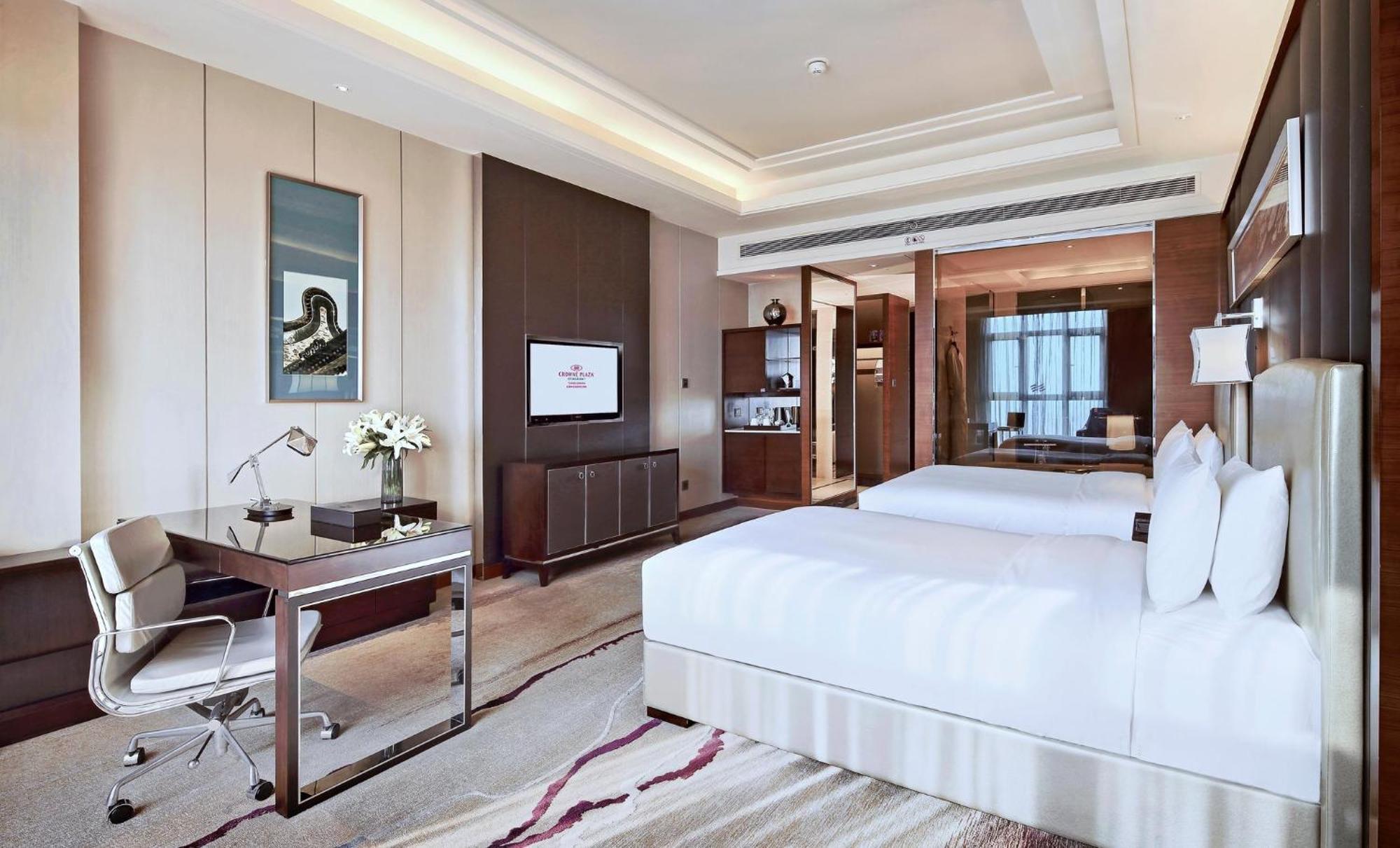 Crowne Plaza Tianjin Jinnan By Ihg Exterior foto